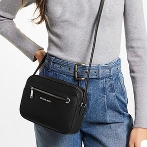 MK Leather Crossbody Bag